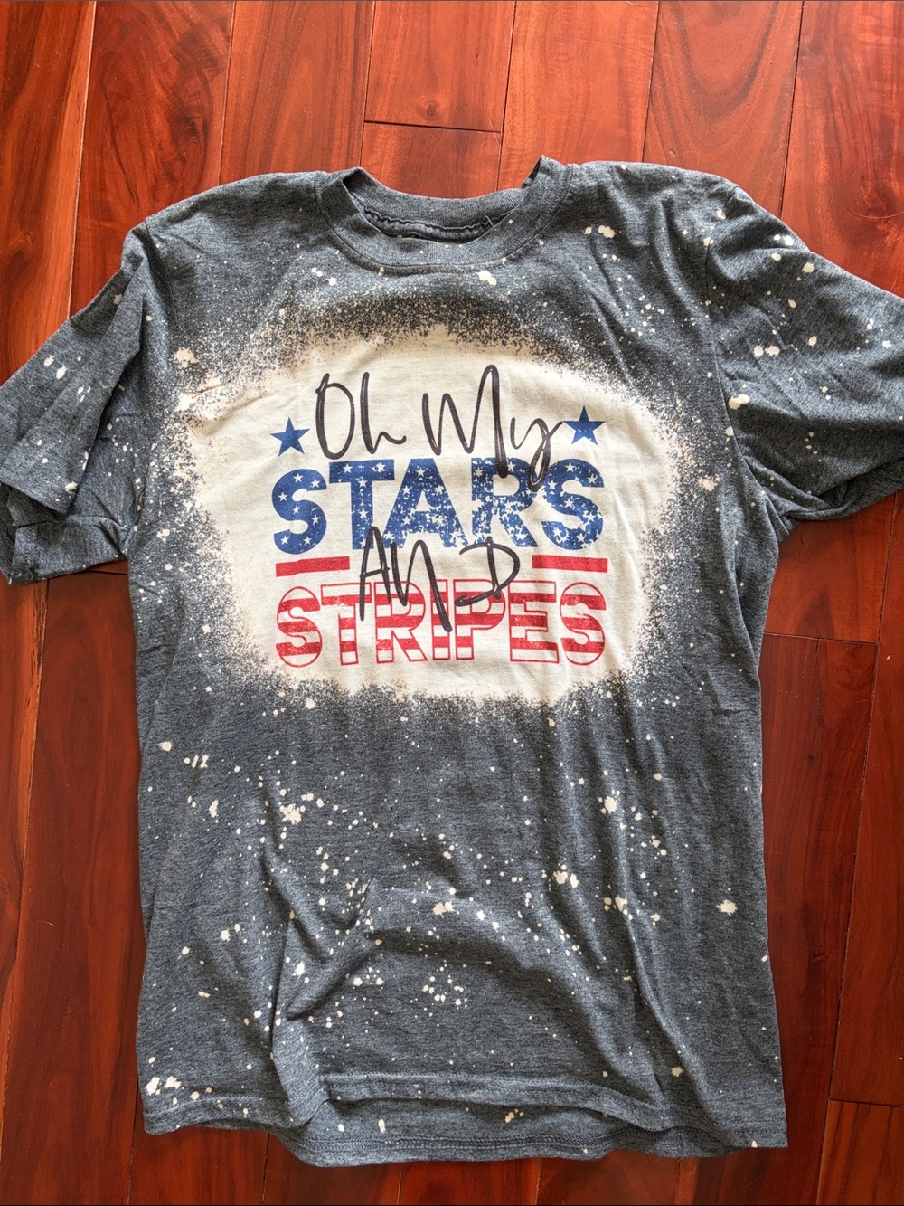 Oh My Stars and Stripes Graphic Tee - sz S